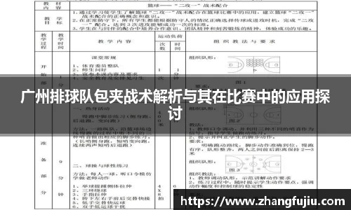 广州排球队包夹战术解析与其在比赛中的应用探讨